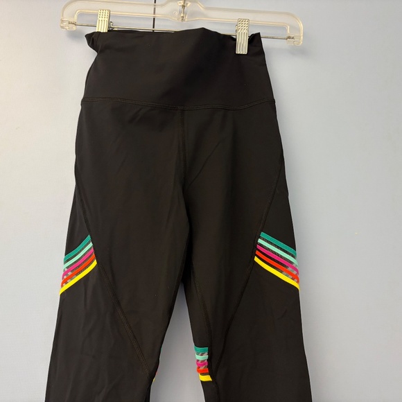 Soul by SoulCycle Make It Bright Leggings Tights Black Pride XS - Picture 10 of 12